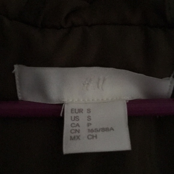 H&M olive green jacket - Picture 3 of 4